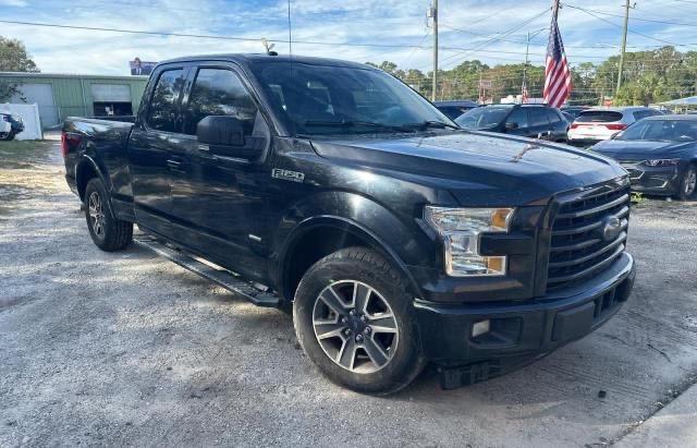 Image 1 of 2017 FORD F150 SUPER CAB 2017 with VIN 1FTEX1CP2HKC58648