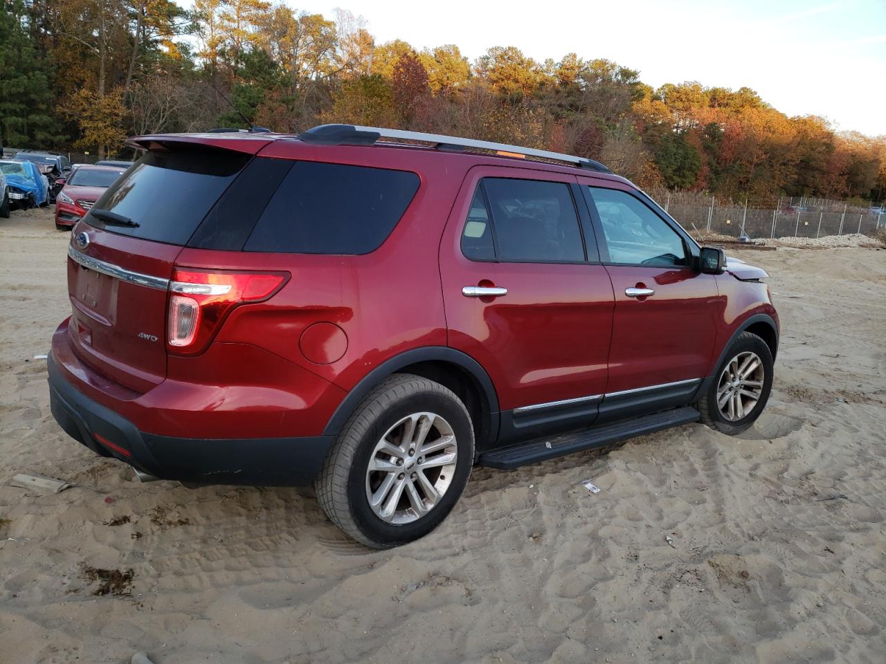 Image 3 of 2015 FORD EXPLORER XLT 2015 with VIN 1FM5K8D87FGB56823