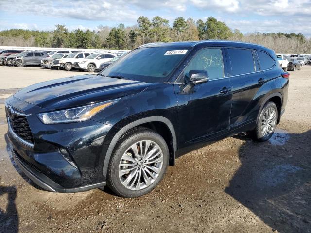 Image 1 of 2021 TOYOTA HIGHLANDER PLATINUM 2021 with VIN 5TDFZRBHXMS147985