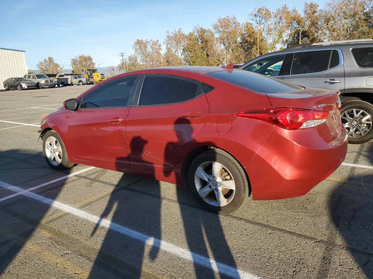 Изображение 2 2012 HYUNDAI ELANTRA GLS 2012 с VIN KMHDH4AE2CU327326