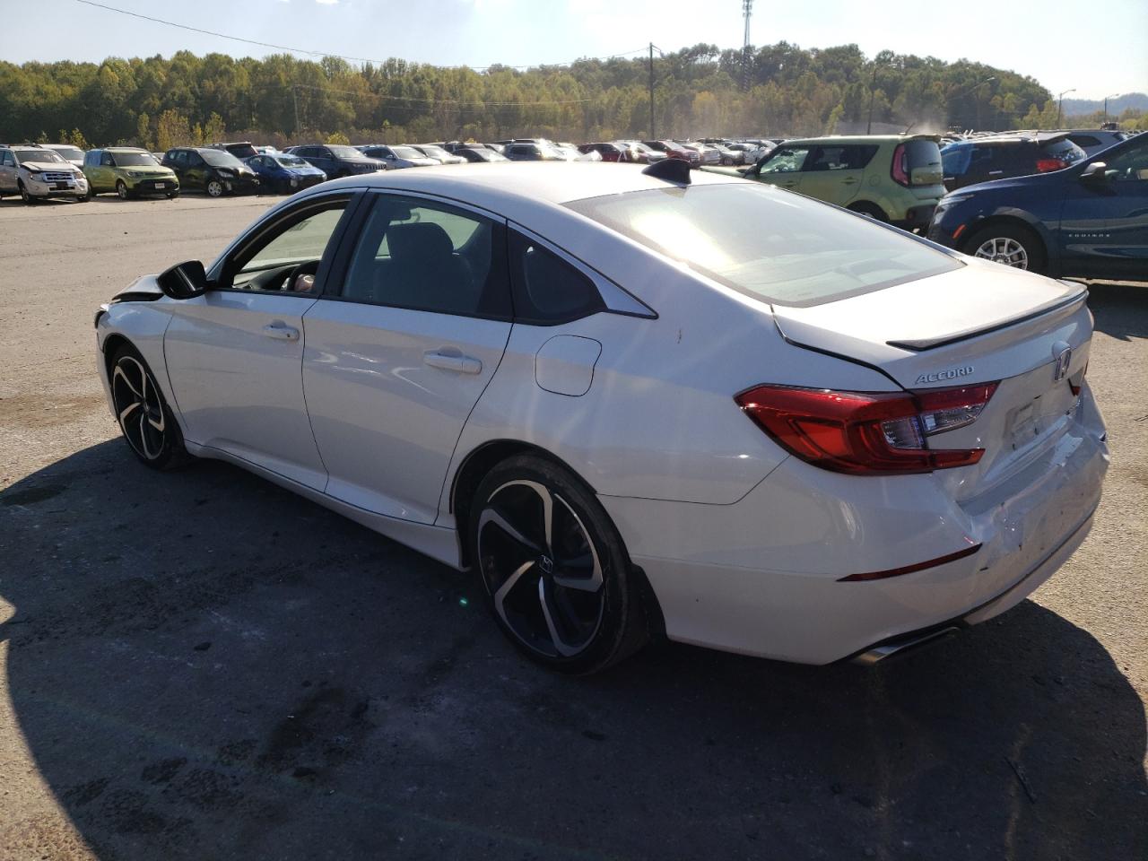 Image 2 of 2022 HONDA ACCORD SPORT 2022 with VIN 1HGCV1F38NA002023