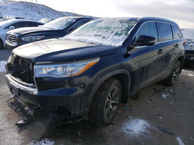 Image 1 of 2016 TOYOTA HIGHLANDER XLE 2016 with VIN 5TDJKRFH7GS334498