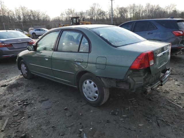 Изображение 2 2003 HONDA CIVIC LX 2003 с VIN 2HGES16533H568611