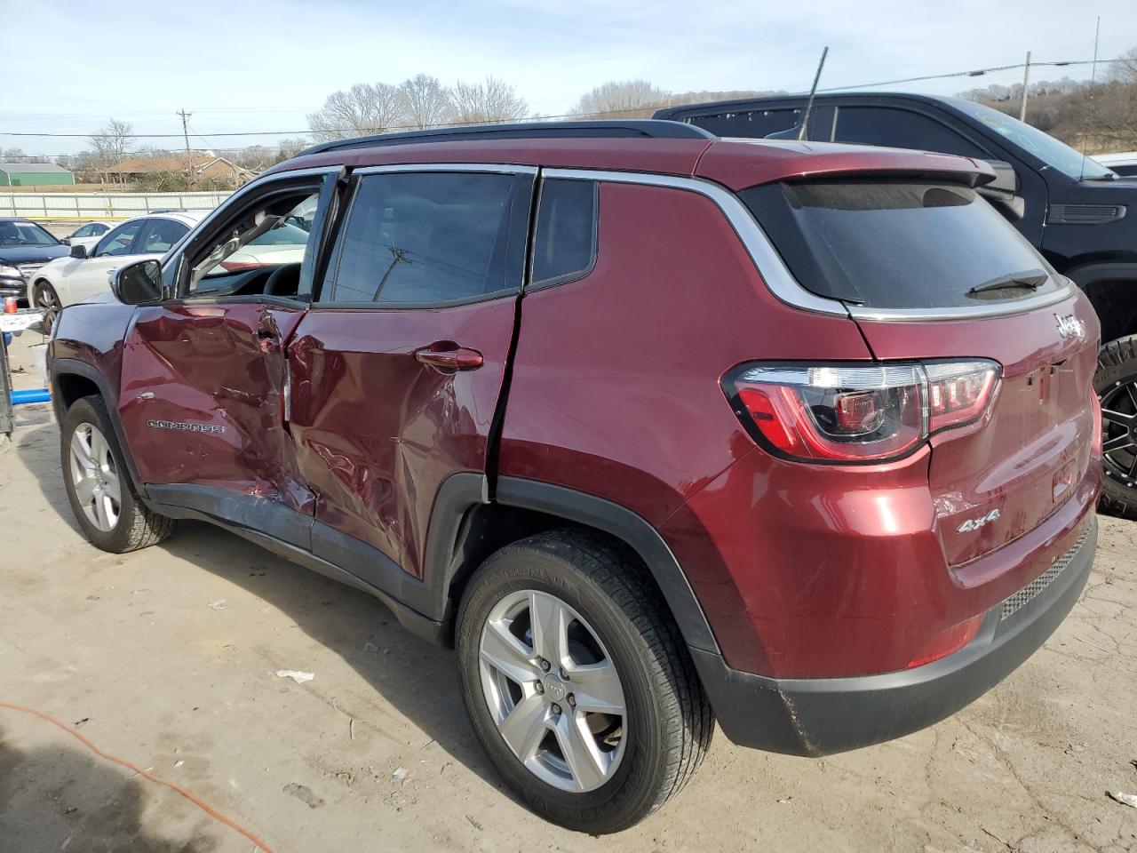 Image 2 of 2022 JEEP COMPASS LATITUDE 2022 with VIN 3C4NJDBB4NT151538