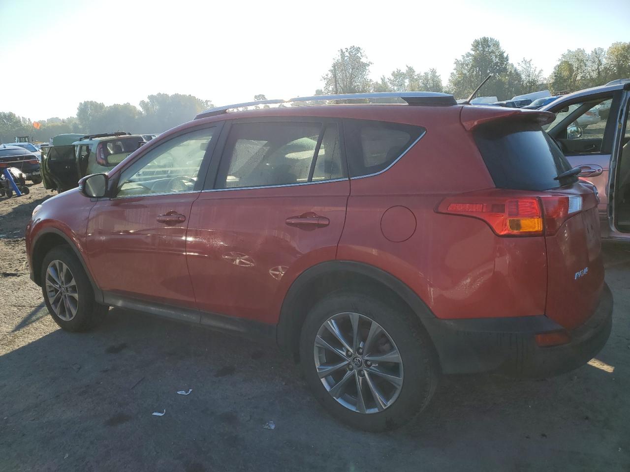 Image 2 of 2015 TOYOTA RAV4 XLE 2015 with VIN JTMRFREV2FD127770