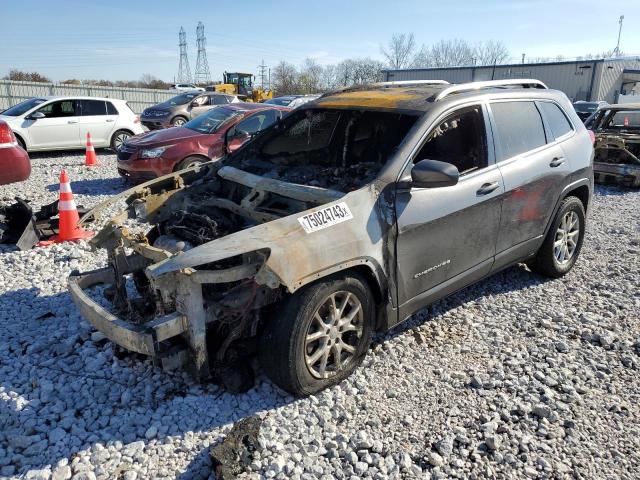 Image 1 of 2018 JEEP CHEROKEE LATITUDE PLUS 2018 with VIN 1C4PJLLB0JD574389