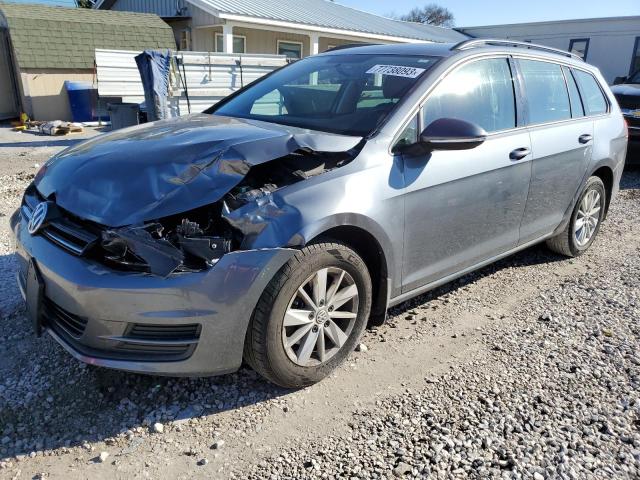 Image 1 of 2015 VOLKSWAGEN GOLF S 2015 with VIN 3VWC17AU9FM501413