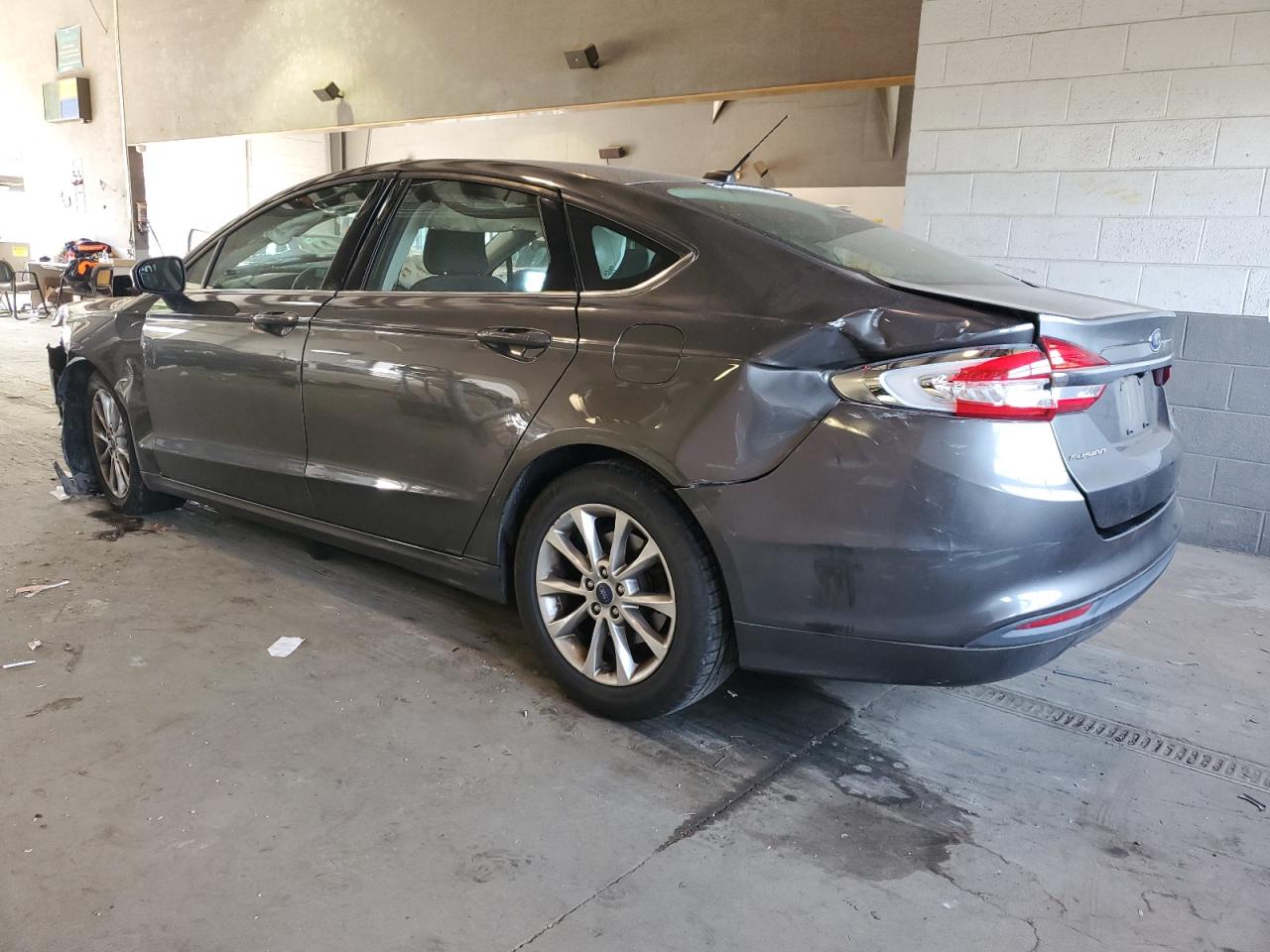 Image 2 of 2017 FORD FUSION SE 2017 with VIN 3FA6P0H70HR102200