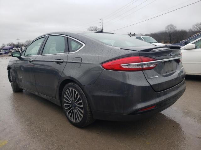Image 2 of 2018 FORD FUSION TITANIUM/PLATINUM HEV 2018 with VIN 3FA6P0RU2JR233283