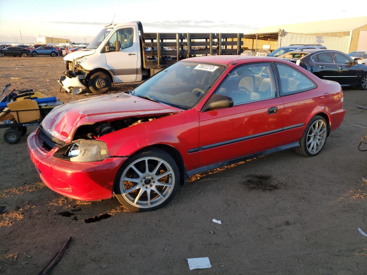 Obraz 1 z 1999 HONDA CIVIC HX 1999 z VIN 1HGEJ7124XL013310