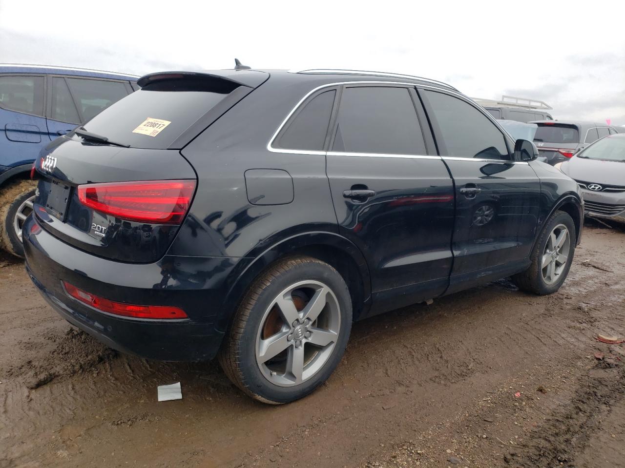 Image 3 of 2015 AUDI Q3 PREMIUM PLUS 2015 with VIN WA1EFCFS7FR006729