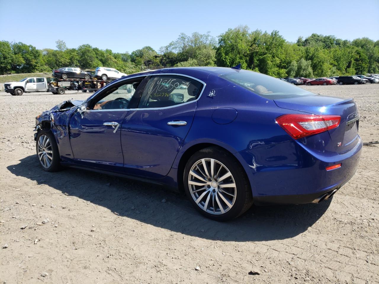 Image 2 of 2016 MASERATI GHIBLI S 2016 with VIN ZAM57RTA3G1176938