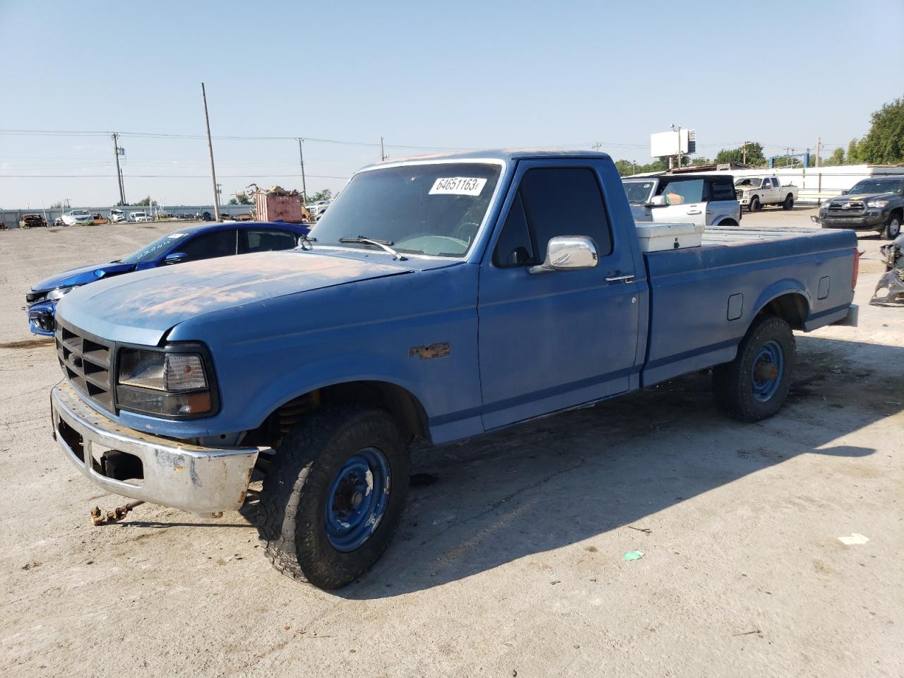 Image 1 of 1993 FORD F250  1993 with VIN 2FTHF25M5PCA77622