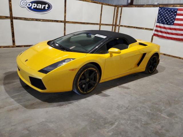 Image 1 of 2006 LAMBORGHINI GALLARDO SPYDER 2006 with VIN ZHWGU22T76LA03338