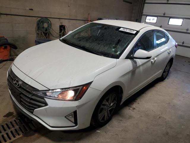 Image 1 of 2020 HYUNDAI ELANTRA SEL 2020 with VIN 5NPD84LF9LH577733
