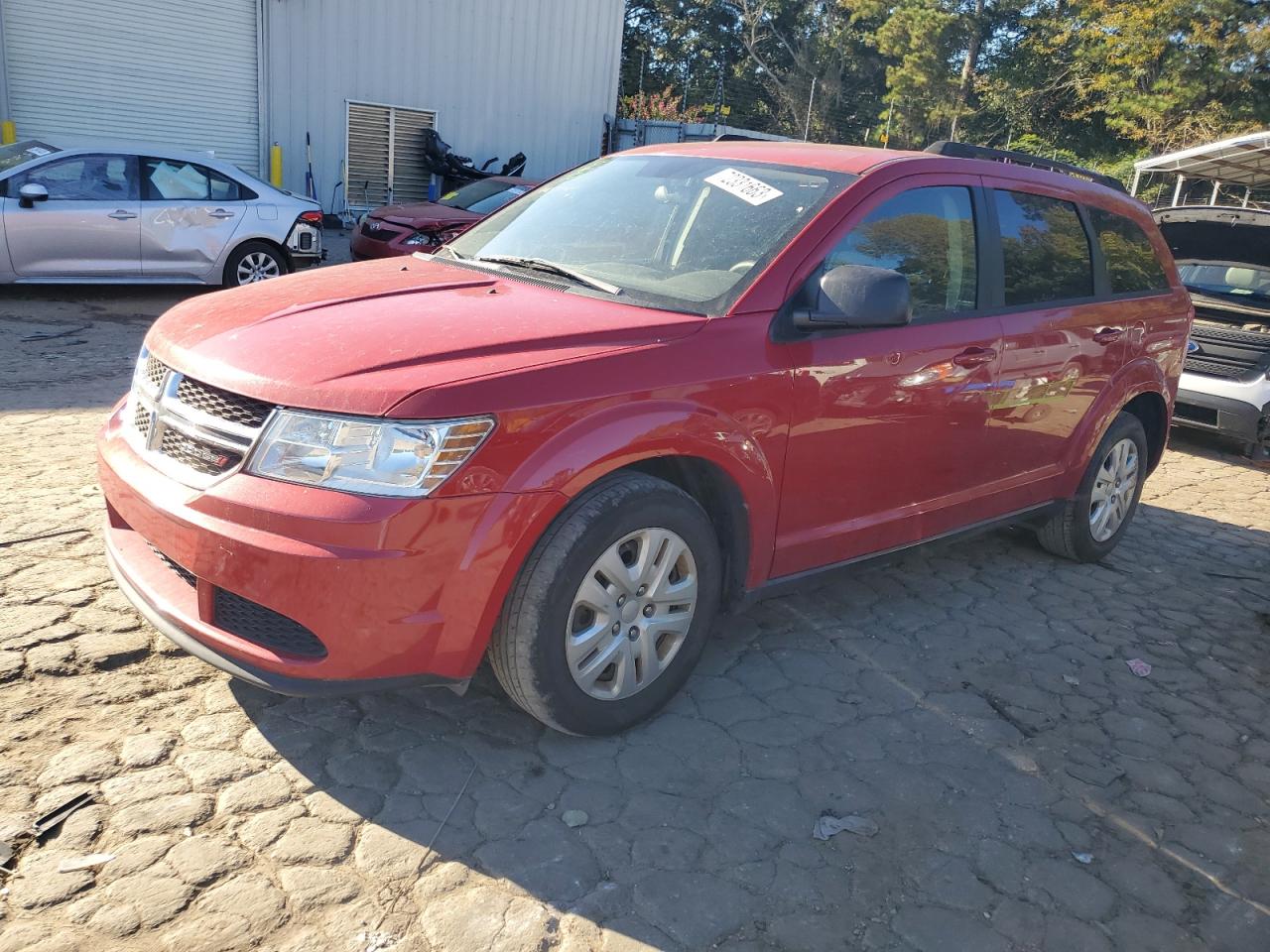 Image 1 of 2017 DODGE JOURNEY SE 2017 with VIN 3C4PDCAB2HT637359
