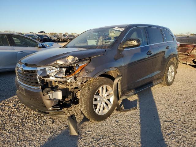 2015 TOYOTA HIGHLANDER LE 2015 image