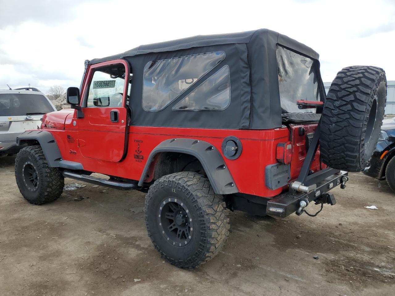 Image 2 of 2006 JEEP WRANGLER / TJ UNLIMITED 2006 with VIN 1J4FA44S36P751646