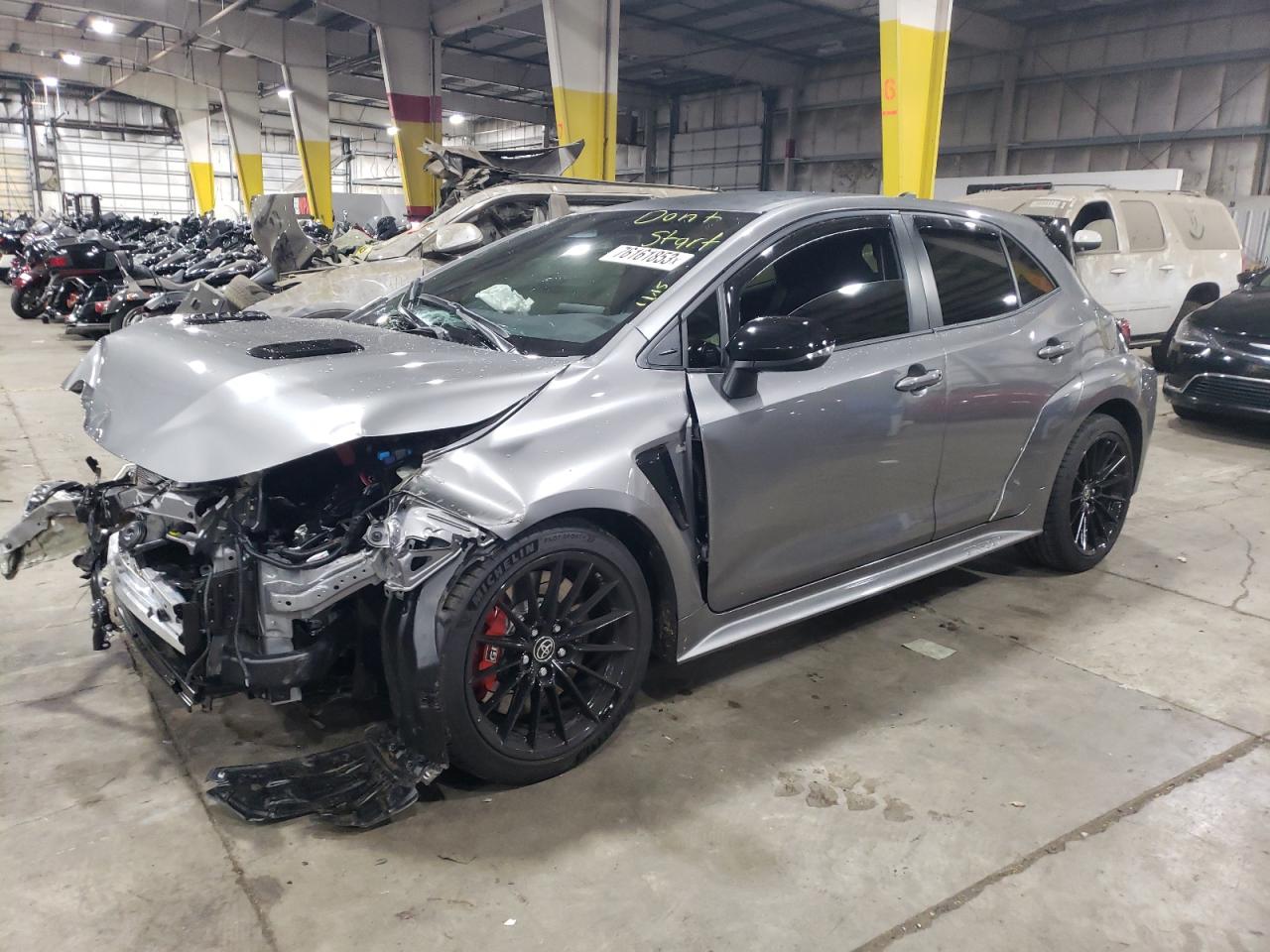 Image 1 of 2023 TOYOTA GR COROLLA CORE 2023 with VIN JTNABAAE0PA006279