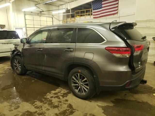 Image 2 of 2018 TOYOTA HIGHLANDER SE 2018 with VIN 5TDJZRFH0JS527966