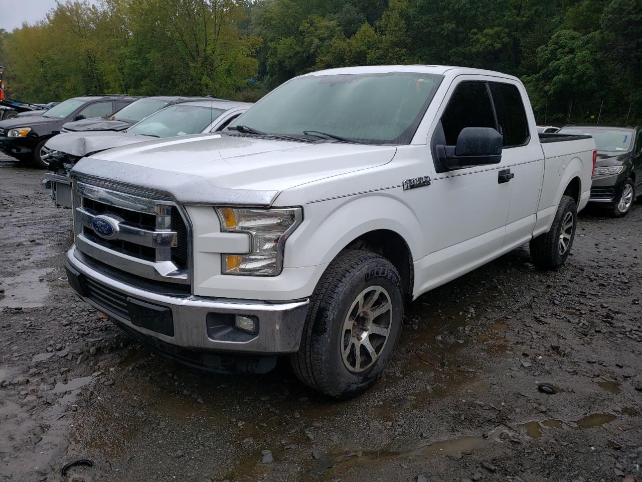 Image 1 of 2015 FORD F150 SUPER CAB 2015 with VIN 1FTEX1CF6FKD50396