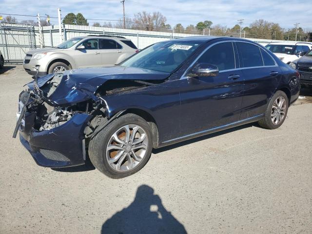Image 1 of 2016 MERCEDES-BENZ C 300 4MATIC 2016 with VIN 55SWF4KB3GU134171