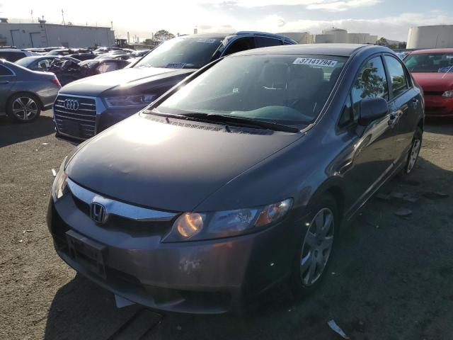 Image 1 of 2010 HONDA CIVIC LX 2010 with VIN 19XFA1F54AE018638