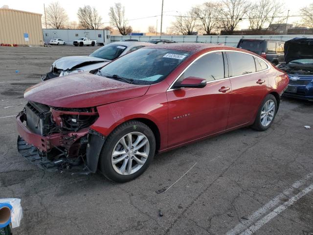 Image 1 of 2017 CHEVROLET MALIBU LT 2017 with VIN 1G1ZE5ST8HF162215