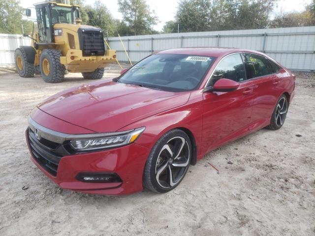 Obraz 1 z 2018 HONDA ACCORD SPORT 2018 z VIN 1HGCV1E33JA243192