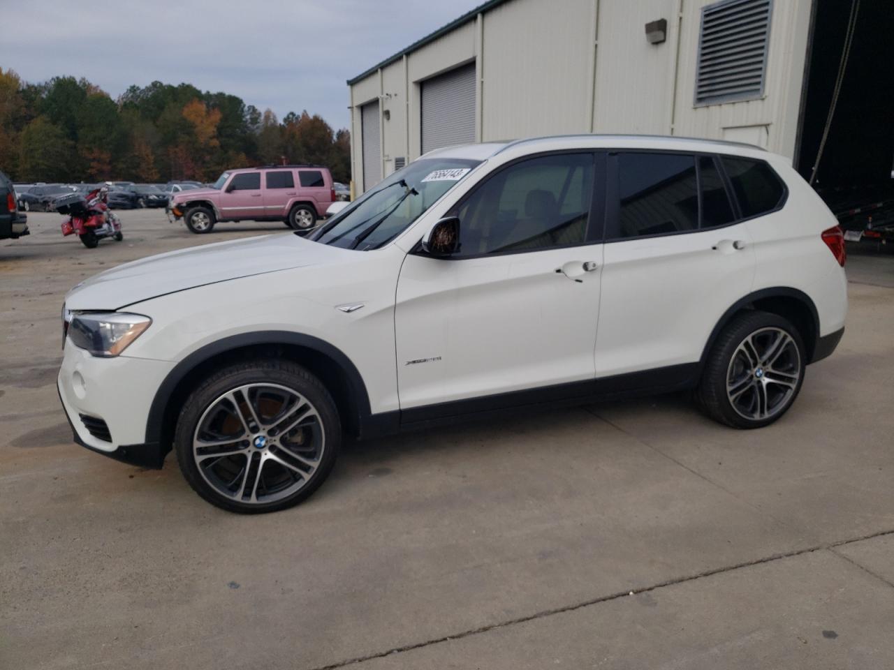 Image 1 of 2016 BMW X3 XDRIVE28I 2016 with VIN 5UXWX9C58G0D71629