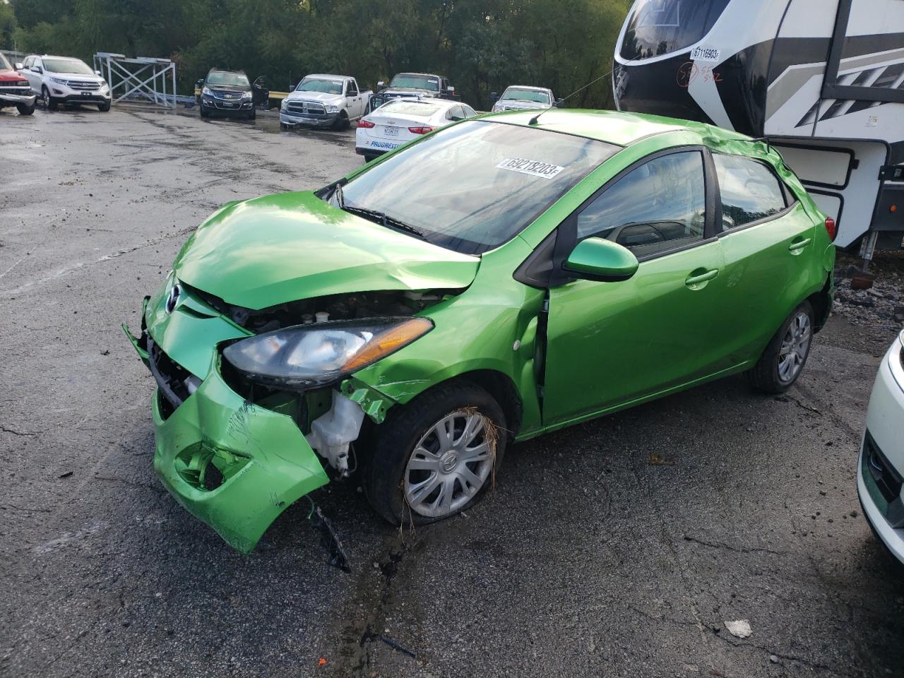 Obraz 1 z Mazda Mazda2 2013 z VIN JM1DE1KY8D0159222