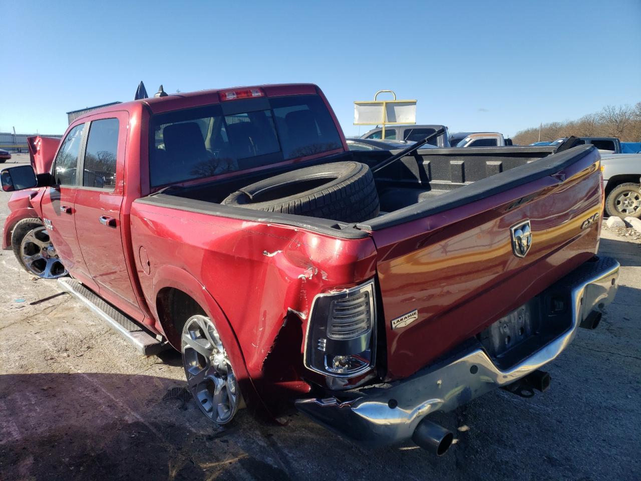 Obraz 2 z 2013 RAM 1500 LARAMIE 2013 z VIN 1C6RR7NT2DS603672