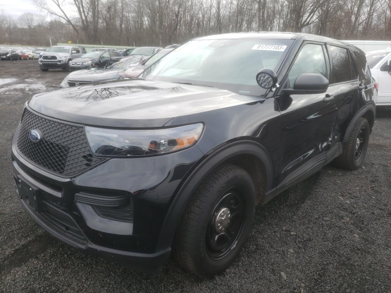 Image 1 of 2023 FORD EXPLORER POLICE INTERCEPTOR 2023 with VIN 1FM5K8AW1PNA03998