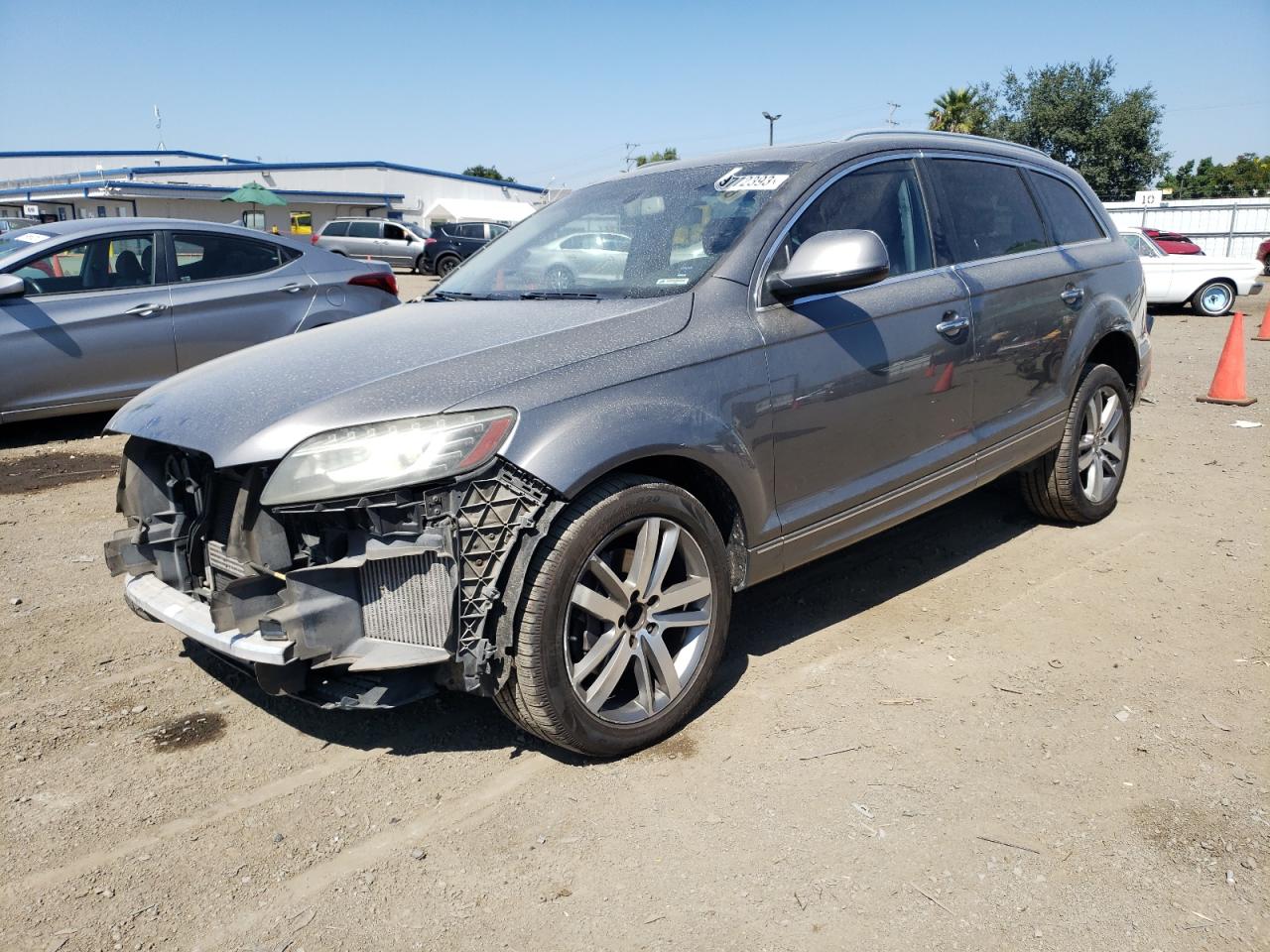 Image 1 of 2012 AUDI Q7 PREMIUM PLUS 2012 with VIN WA1LMBFE6CD005405