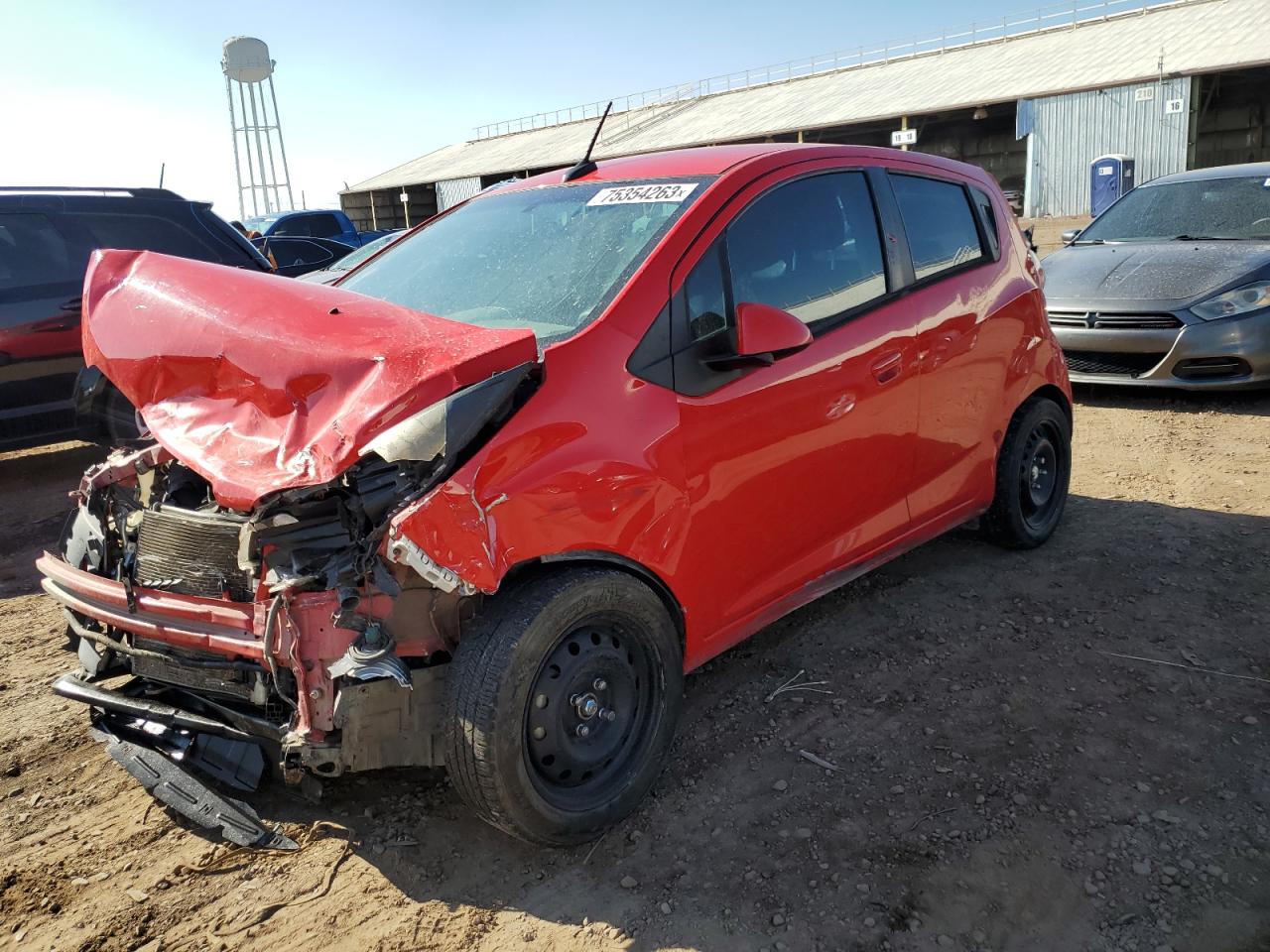 Изображение 1 2014 CHEVROLET SPARK LS 2014 с VIN KL8CB6S99EC590817