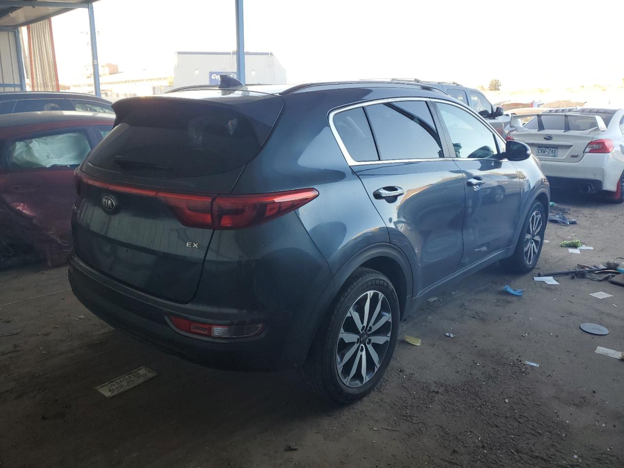 Image 3 of 2018 KIA SPORTAGE EX 2018 with VIN KNDPNCAC0J7371369