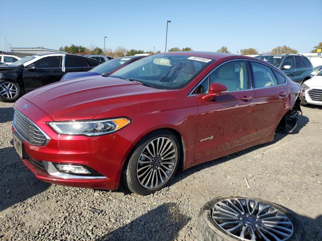 Image 1 of 2017 FORD FUSION TITANIUM HEV 2017 with VIN 3FA6P0RU2HR260977