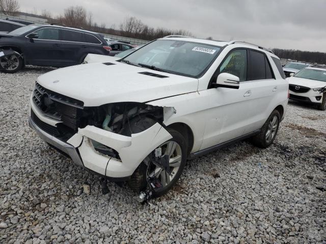 Image 1 of 2014 MERCEDES-BENZ ML 350 BLUETEC 2014 with VIN 4JGDA2EB5EA392684