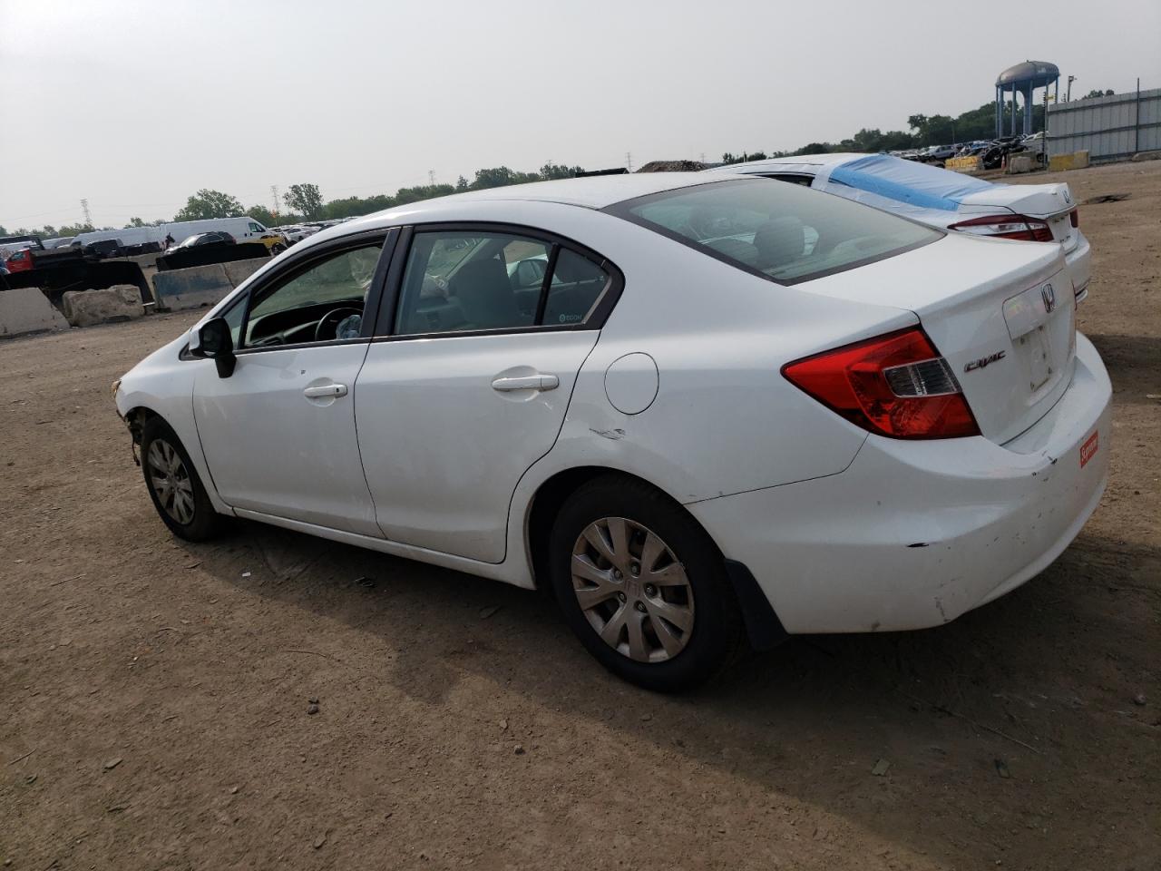 Image 2 of 2012 HONDA CIVIC LX 2012 with VIN 19XFB2F51CE003620