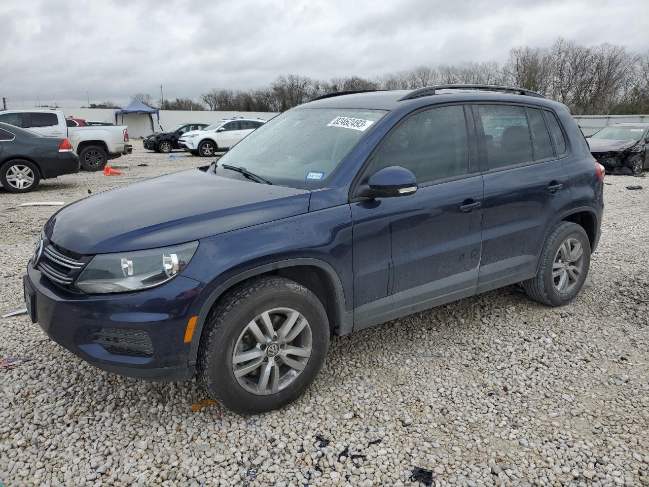 Image 1 of 2016 VOLKSWAGEN TIGUAN S 2016 with VIN WVGAV7AX8GW602965