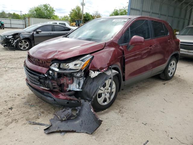 Image 1 of 2017 CHEVROLET TRAX LS 2017 with VIN 3GNCJKSB4HL144502