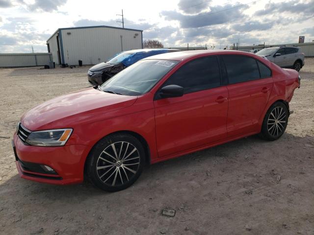 Image 1 of 2015 VOLKSWAGEN JETTA SE 2015 with VIN 3VWD17AJ6FM344188