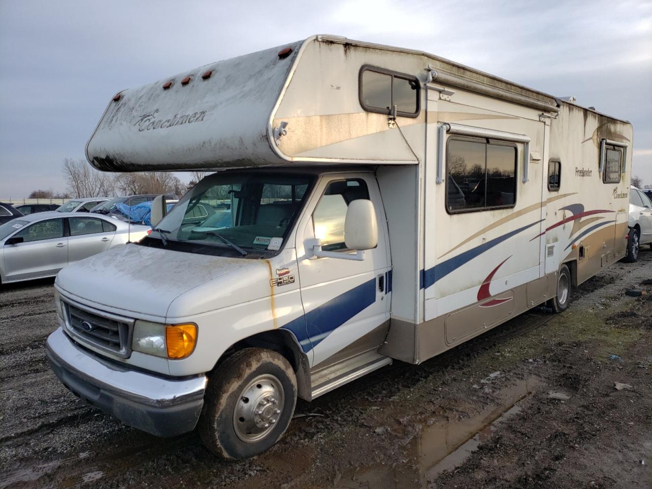 Obraz 2 z 2005 FORD ECONOLINE E450 SUPER DUTY CUTAWAY VAN 2005 z VIN 1FDXE45S65HB43945
