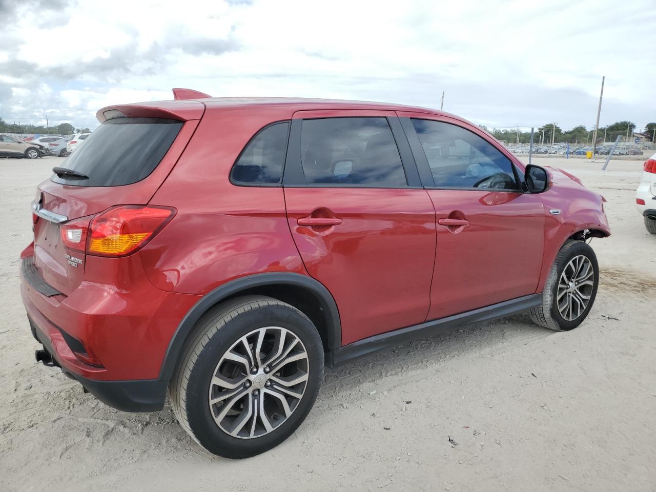 Image 3 of 2019 MITSUBISHI OUTLANDER SPORT ES 2019 with VIN JA4AP3AU8KU005178