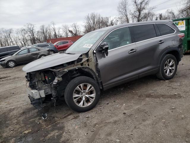 Obraz 2015 TOYOTA HIGHLANDER LE 2015