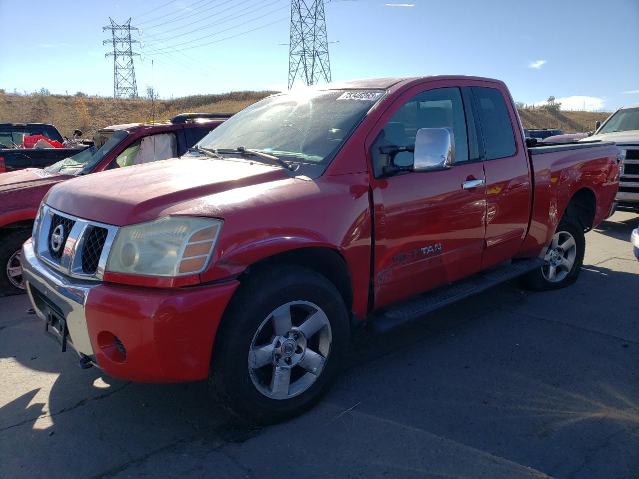 Image 1 of 2007 NISSAN TITAN XE 2007 with VIN 1N6BA06B37N211282