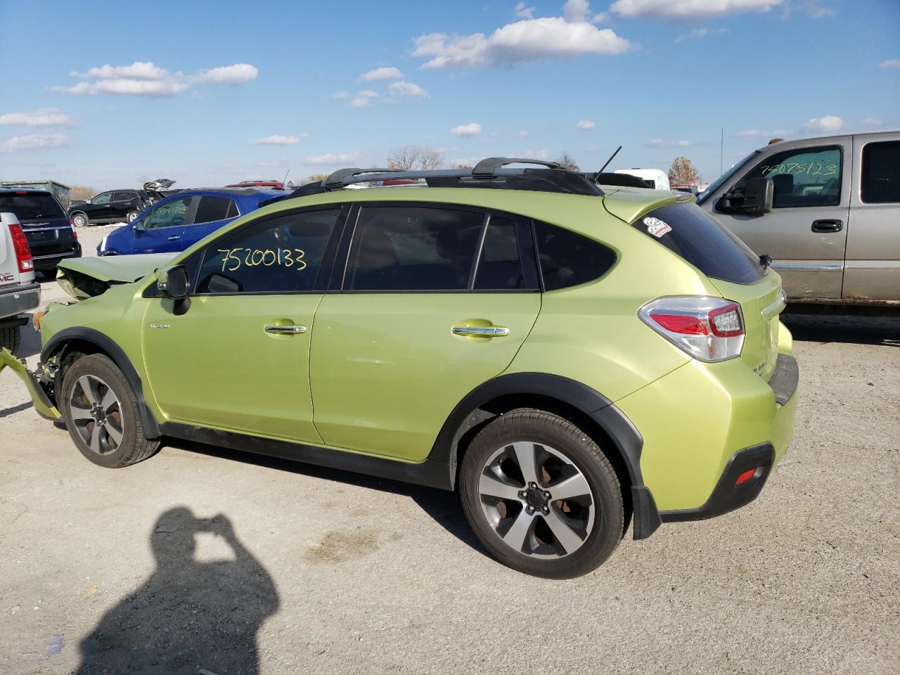 Image 2 of 2014 SUBARU XV CROSSTREK 2.0I HYBRID 2014 with VIN JF2GPBCC6EH340985