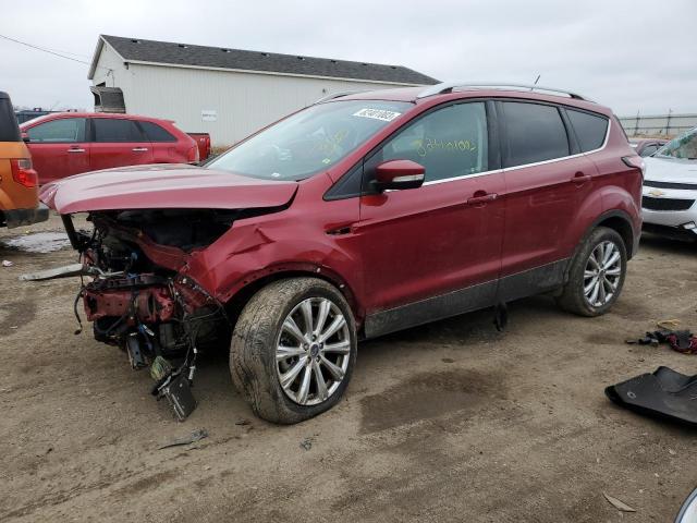 Image 1 of 2018 FORD ESCAPE TITANIUM 2018 with VIN 1FMCU9J96JUA70949