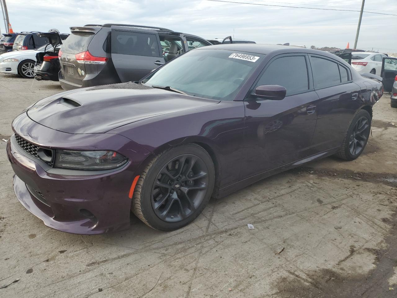 Obraz 1 z 2020 DODGE CHARGER SCAT PACK 2020 z VIN 2C3CDXGJXLH181699