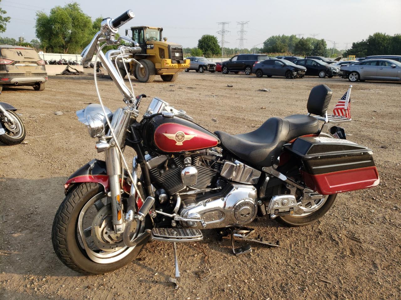 Image 2 of 2005 HARLEY-DAVIDSON FLSTFI  2005 with VIN 1HD1BXB135Y078230